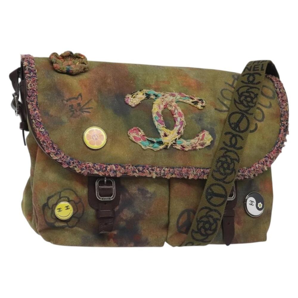 Chanel Embroidery Graffiti Shoulder Bag